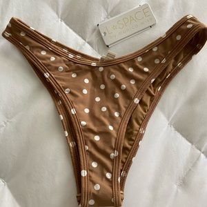 LSpace Whiplash bottom in Beachcomber dot